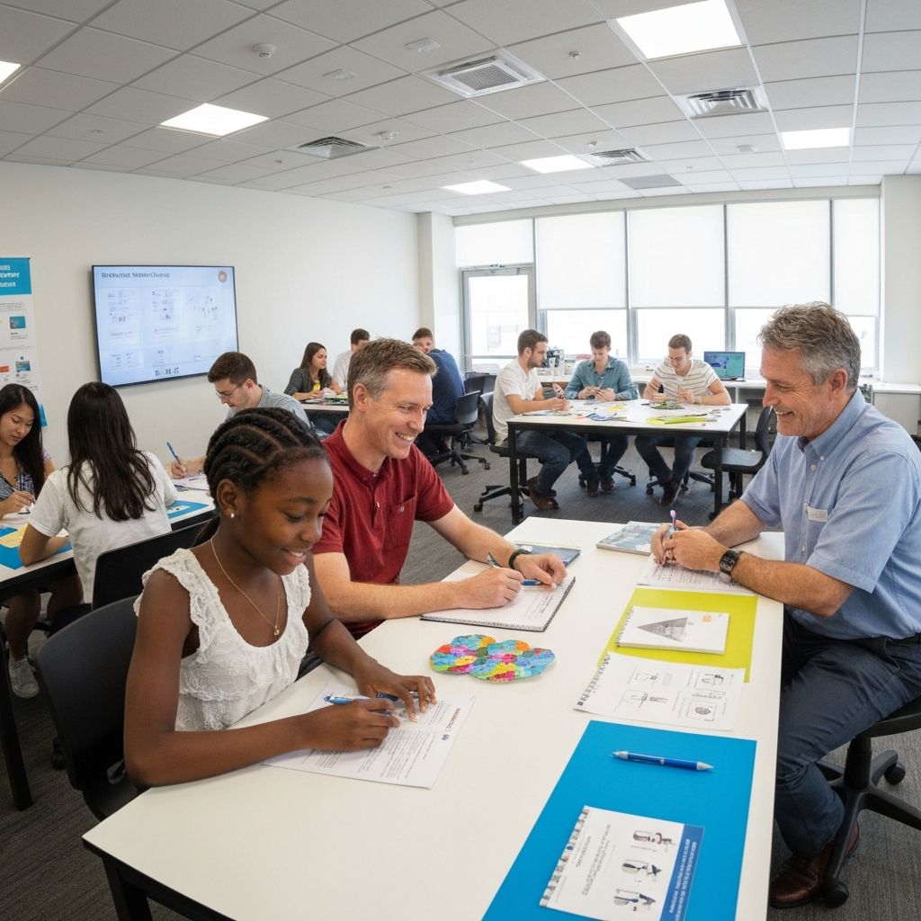 Taller educativo con estudiantes